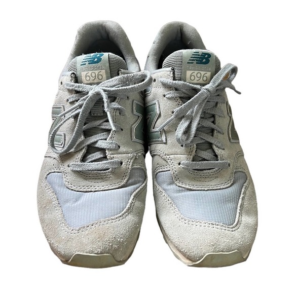 New Balance Shoes - New Balance Blue & Gray Fabric 696 2016 Sneakers
